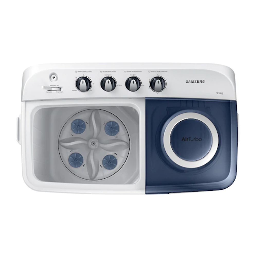 Samsung Mesin Cuci Twin Tube 9.5 Kg - WT95H3330MB